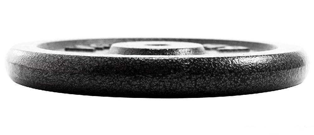 DISCO BILANCIERE MANUBRI PIASTRE IN GHISA PESO DISCHI FITNESS DA 2,5KG FORO 25MM - 2