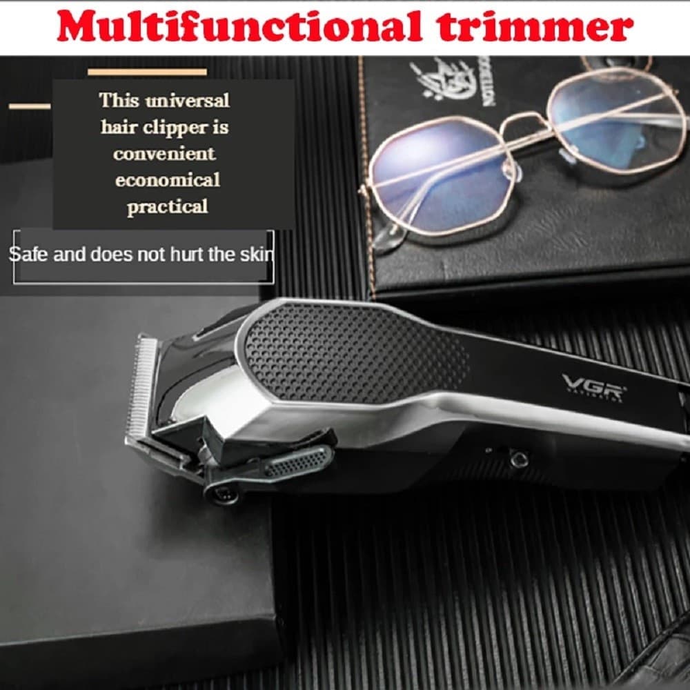 TAGLIACAPELLI REGOLA BARBA RASOIO CON FILO ELETTRICO PROFESSIONALE TRIMMER V-130 - 15