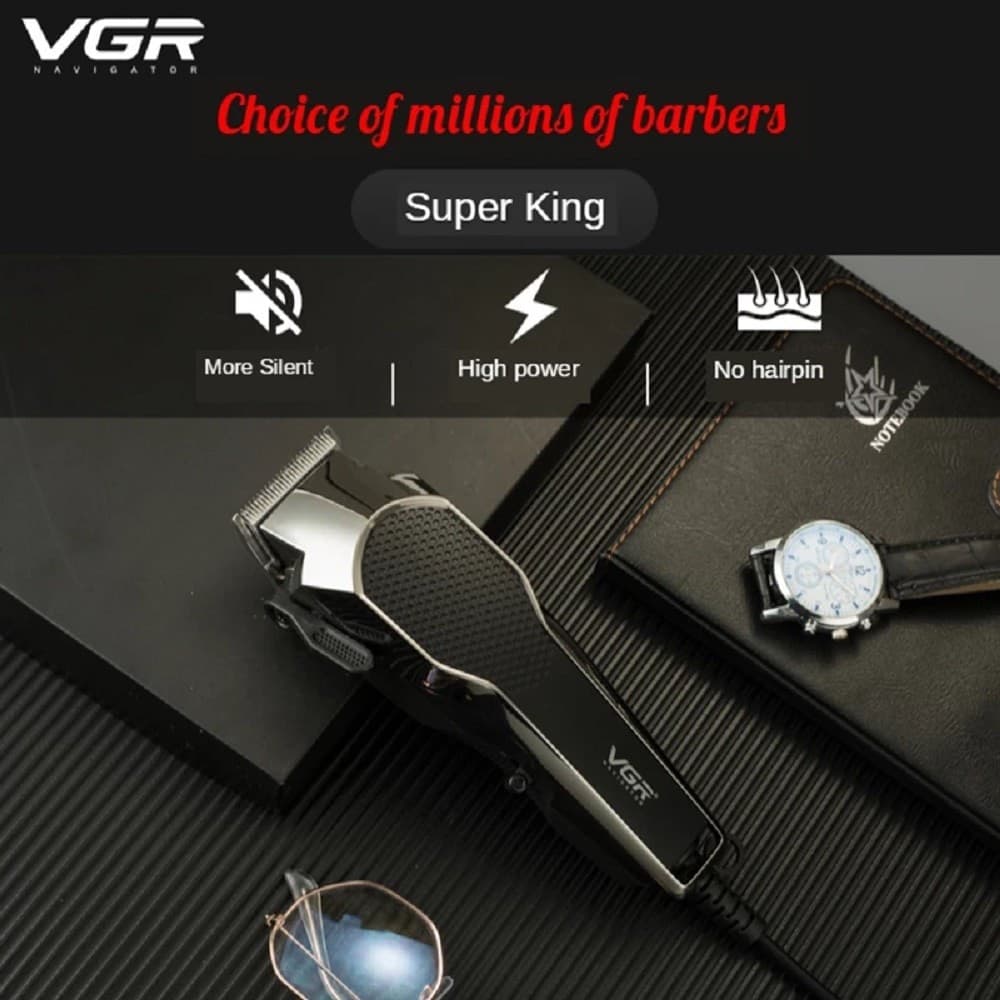 TAGLIACAPELLI REGOLA BARBA RASOIO CON FILO ELETTRICO PROFESSIONALE TRIMMER V-130 - 17