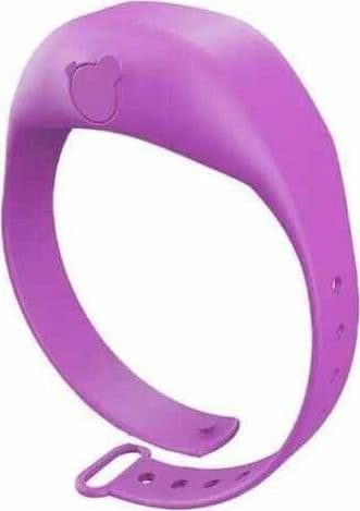 BRACCIALE PORTA GEL DISINFETTANTE IGIENIZZANTE MANI UNISEX RICARICABILE SILICONE - 8