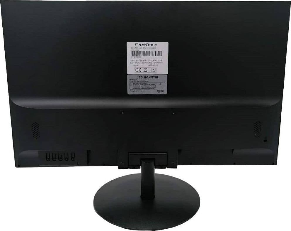 MONITOR 23.8" POLLICI DESKTOP DISPLAY SLIM ATTACCO VGA HDMI VIDEOSORVEGLIANZA PC - 2