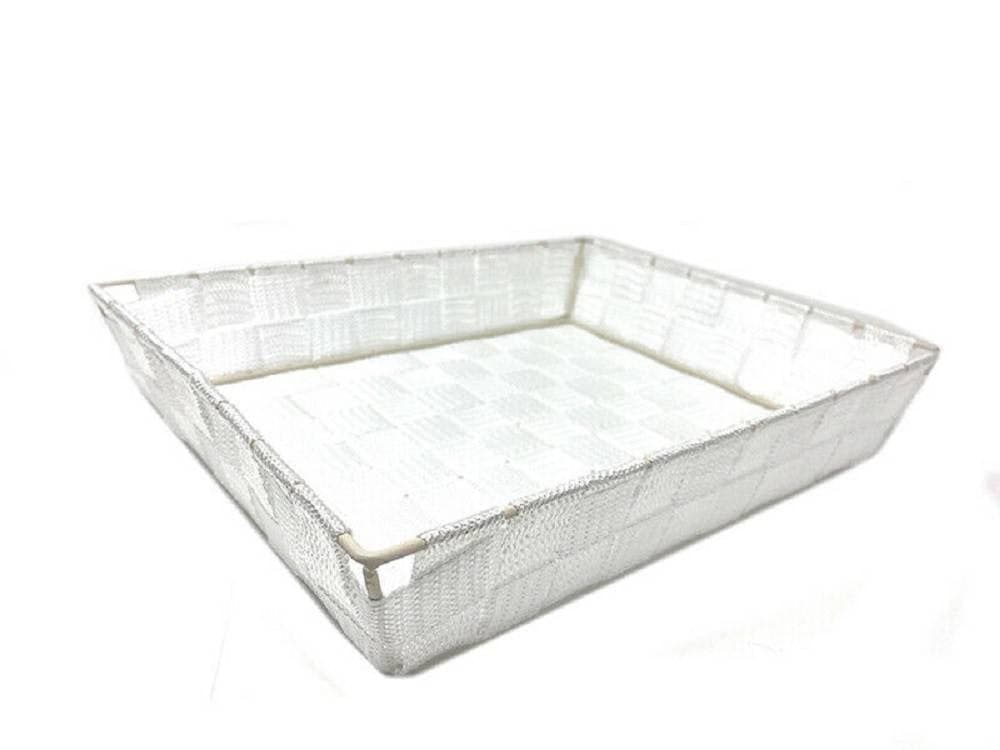 CESTO CONTENITORI CESTINO PORTAOGGETTI MAKE UP COSMETICI ORGANIZER DA BAGNO - 5