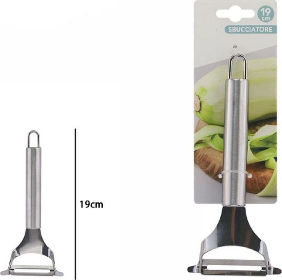 SBUCCIATORE PELA SBUCCIA AFFETTA GRATTUGIA FRUTTA VERDURA UNIVERSALE 19CM 74090