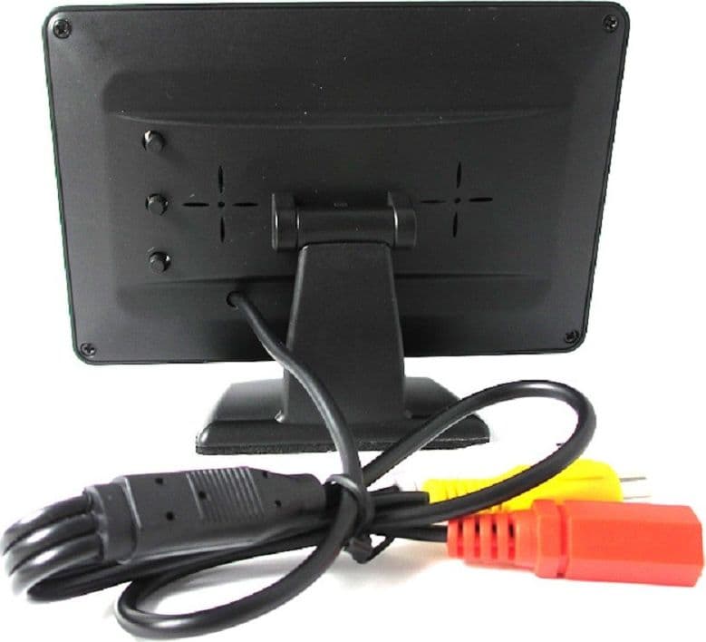 MONITOR PORTATARGA CON TELECAMERA E SENSORI DI PARCHEGGIO MONITOR DA 4.3" - 4