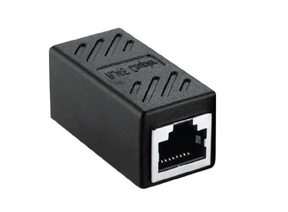 ACCOPPIATORE CONNETTORE RETE LAN/RJ45 ETHERNET CAT5/CAT5E/CAT6 ADATTATORE SP-L03 - 4