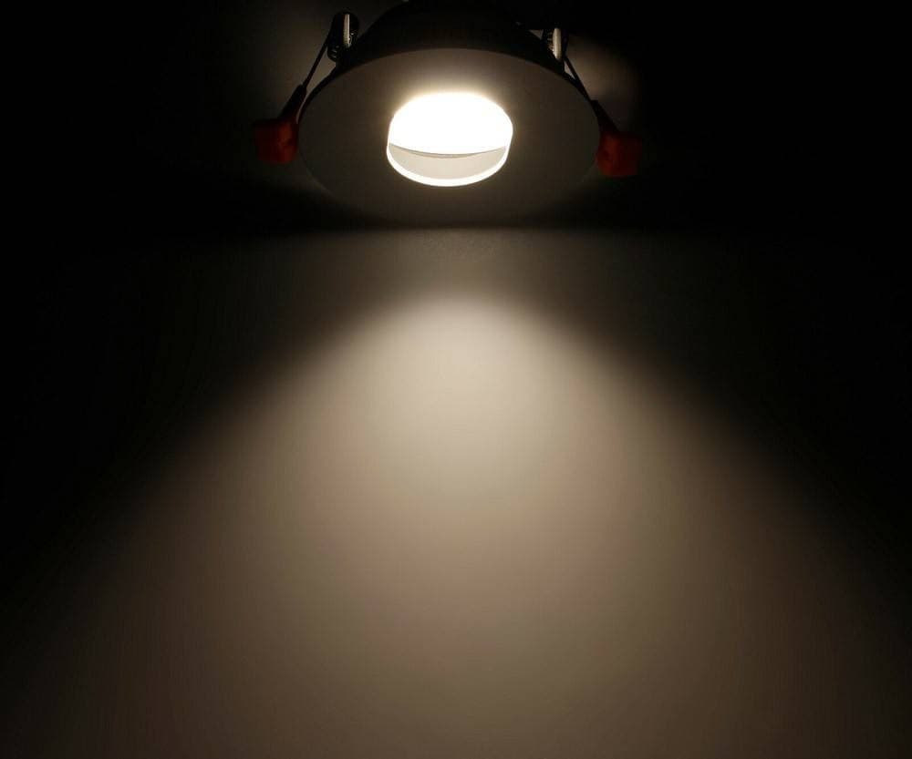 PORTAFARETTO INCASSO MODERNO SEGNAPASSO A GOCCIA OVALE LUCE PARETE SOFFITTO P21 - 4