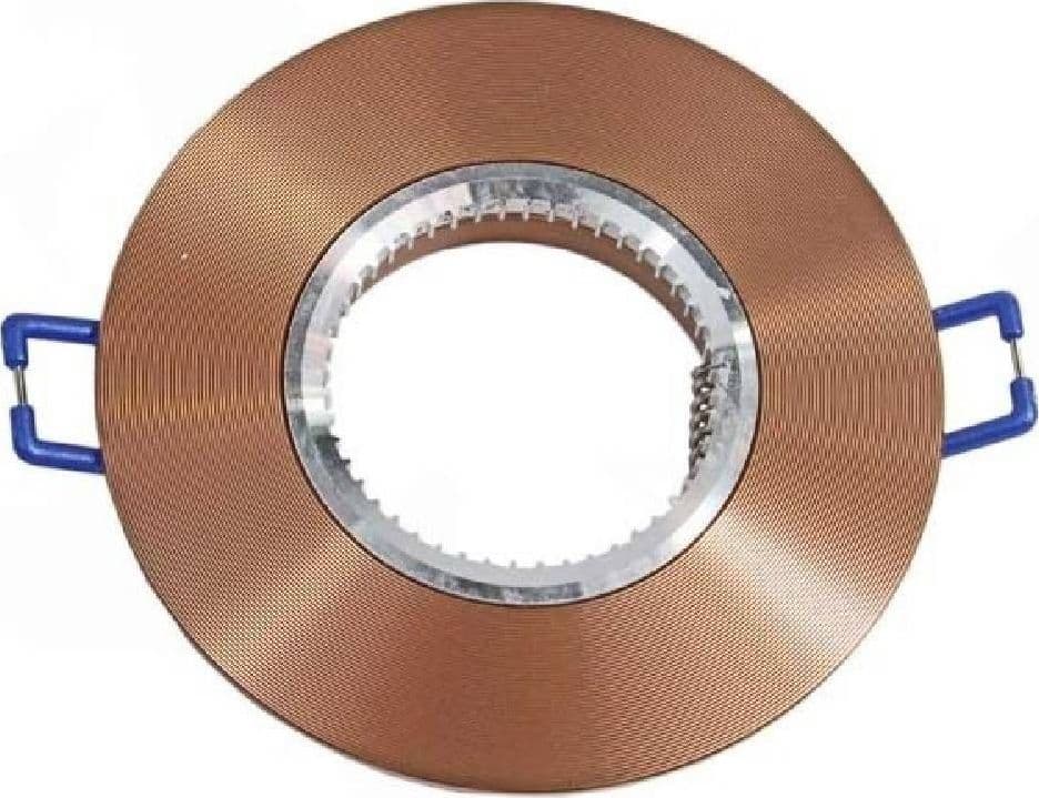 PORTA FARETTO DA INCASSO TONDO SUPPORTO PER FARETTI LUCI PORTAFARETTO ROTONDO P7 - 3