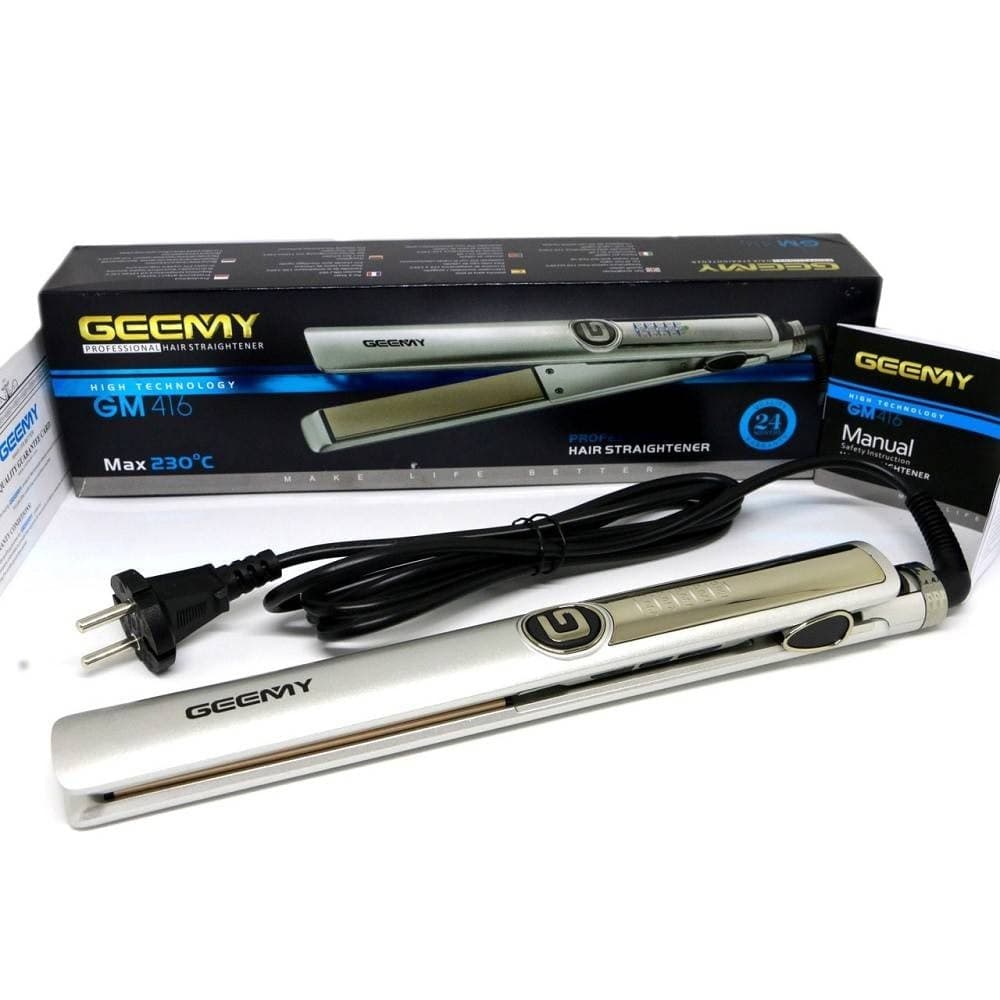 PIASTRA PER CAPELLI GM416 PROFESSIONALE LISCIANTE CERAMICA CONTROLLO TEMPERATURA - 1
