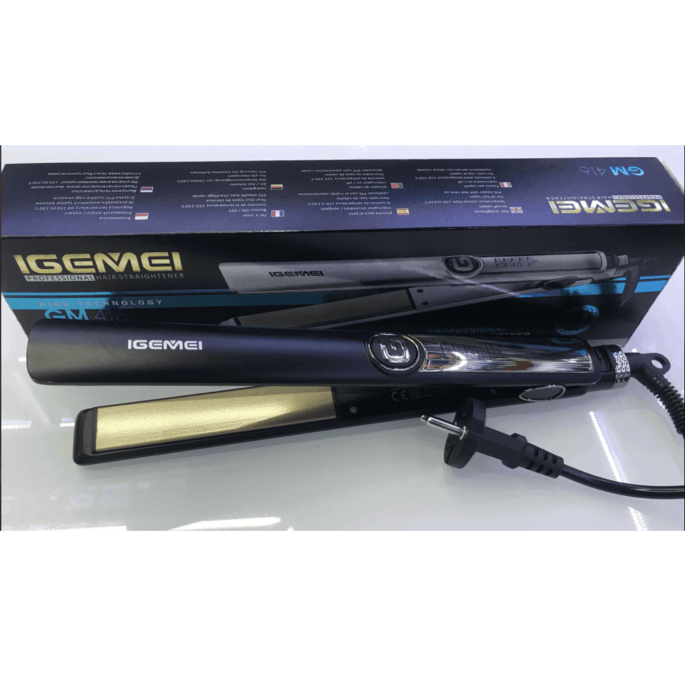 PIASTRA PER CAPELLI GM416 PROFESSIONALE LISCIANTE CERAMICA CONTROLLO TEMPERATURA - 2