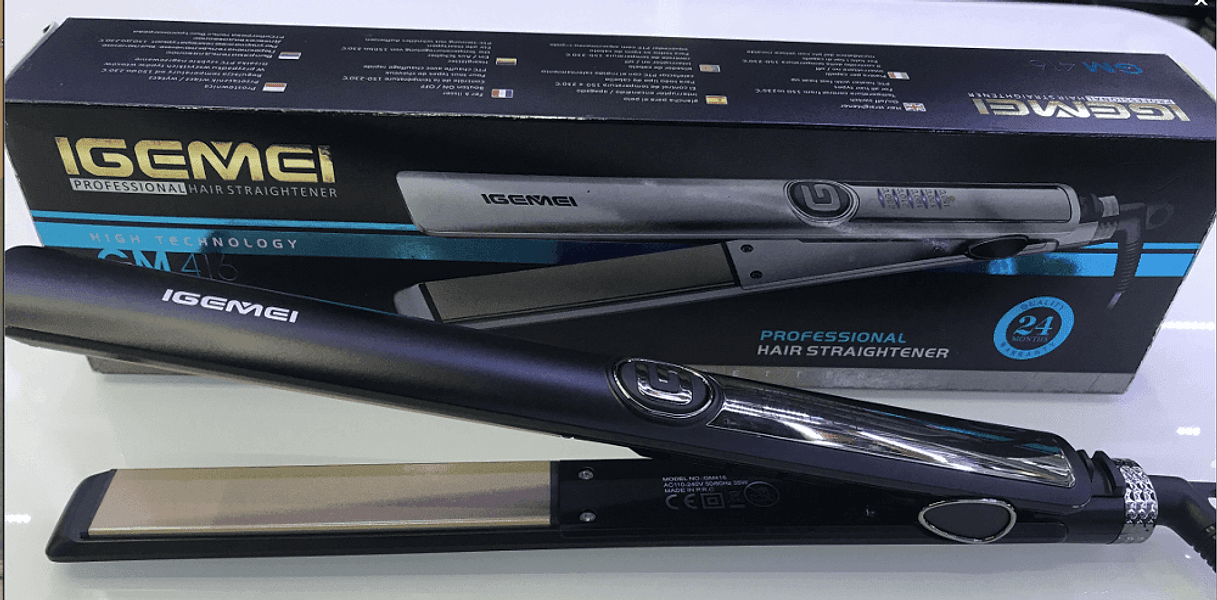 PIASTRA PER CAPELLI GM416 PROFESSIONALE LISCIANTE CERAMICA CONTROLLO TEMPERATURA - 8