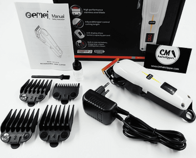 TAGLIA CAPELLI PROFESSIONALE SENZA FILI LUNGA DURATA A BATTERIA PETTINI GM-6018 - 3