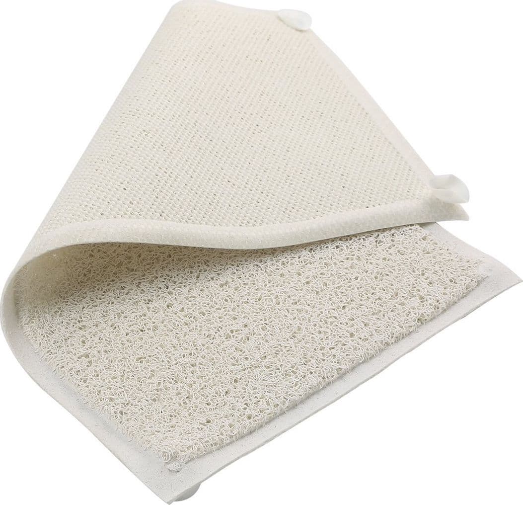 TAPPETO DOCCIA ANTISCIVOLO ANTIMUFFA MORBIDO TAPPETINO IN GOMMA BIANCO 40X70CM - 5