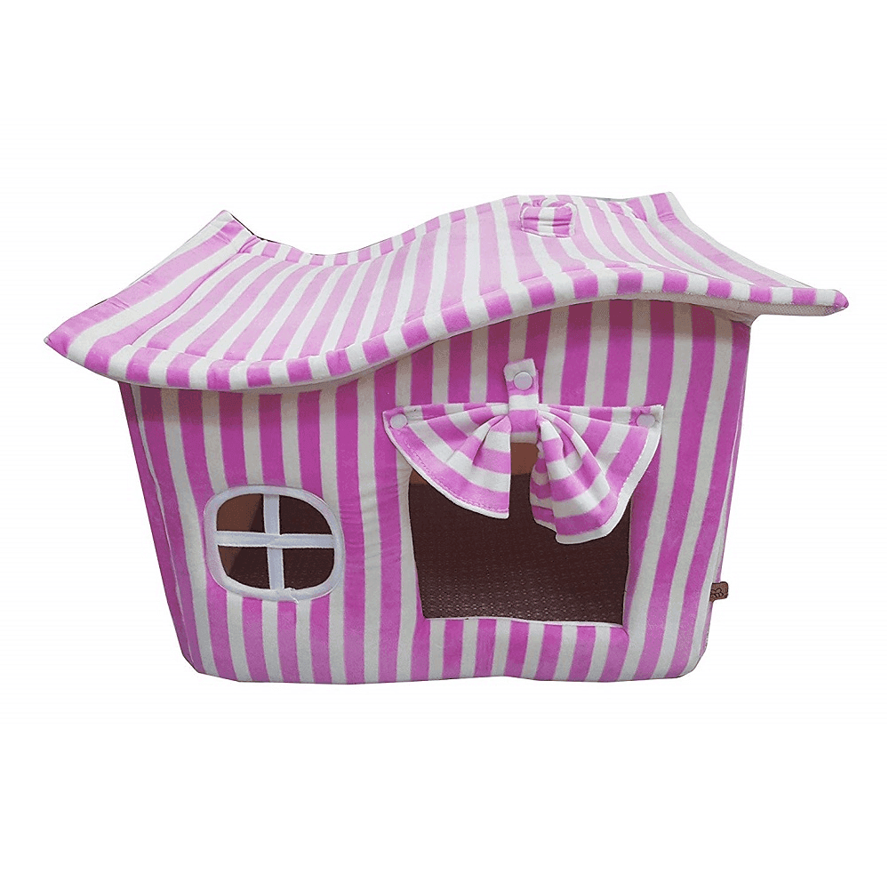 CUCCIA CASETTA LETTINO PIEGHEVOLE TENDA PORTATILE 50X40X38CM PER CANE GATTO ANIMALI