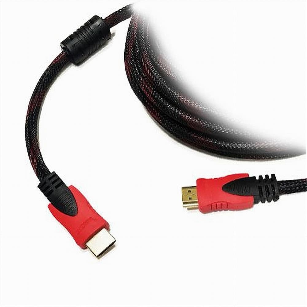 CAVO RETINATO HDMI-HDMI 5 MT METRI 24K VERSIONE FULL HD 1080P MAXTECH HDMI-RT5M