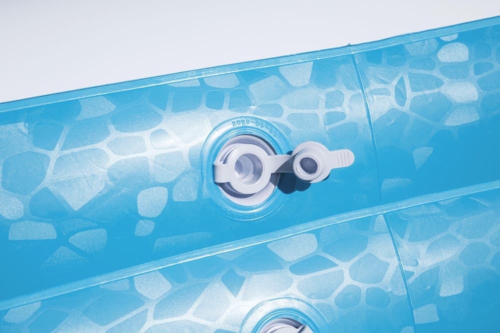 PISCINA GONFIABILE RETTANGOLARE 305 X 183 X 56 CM GIARDINO A 3 ANELLI FAMILY 54009 - 9