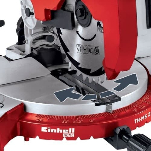 TRONCATRICE PER LEGNO EINHELL TH-MS 2513 T CON LAMA DIAMETRO DA 250MM 1800W PROF - 9
