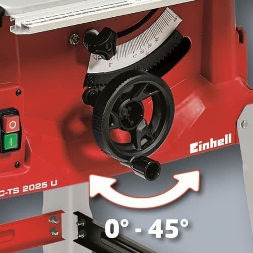 SEGA CIRCOLARE DA BANCO EINHELL TC-TS 2025 U LAMA 250 MM MOTORE 1800W - 7