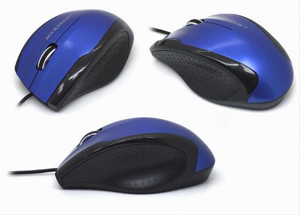 MOUSE CON CAVO USB PER COMPUTER NOTEBOOK PC PORTATILE CON FILO OTTICO MAXTECH M-Z003 - 7