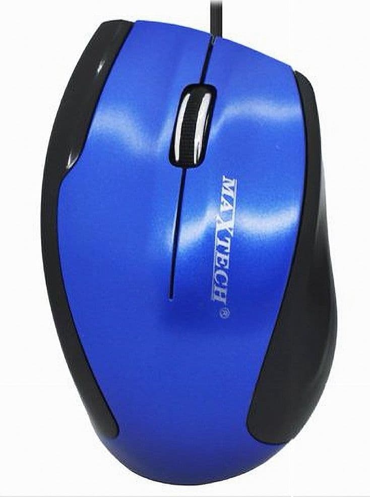 MOUSE CON CAVO USB PER COMPUTER NOTEBOOK PC PORTATILE CON FILO OTTICO MAXTECH M-Z003 - 10