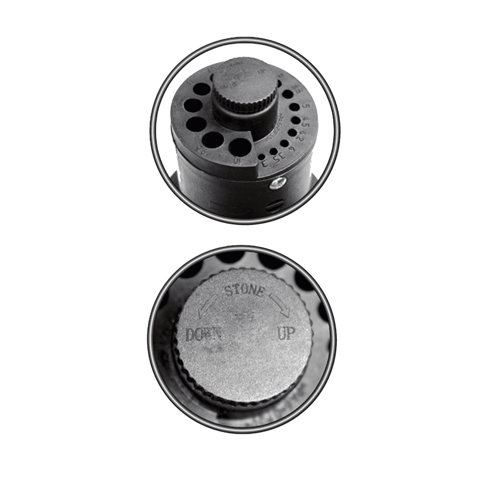 AFFILA PUNTE TRAPANO ELETTRICO AFFILATORE TRAPANO DA 3 A 10 MM MOLA A PIETRA 55W - 2