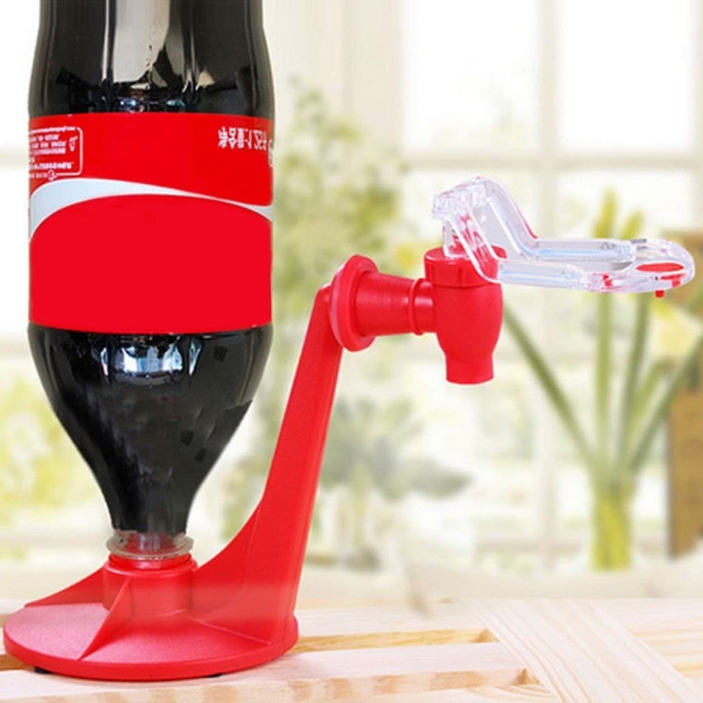 DISPENSER PER BEVANDE CON EROGATORE FIZZ SAVER BEVANDE GASSATE ACCESSORIO CUCINA