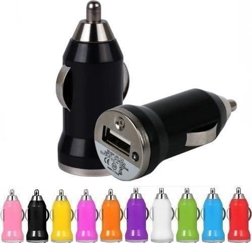MINI CARICATORE CARICABATTERIA AUTO USB UNIVERSALE 1A SMARTPHONE ACCENDISIGARI - 2