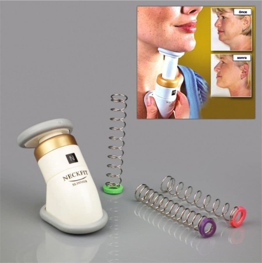 NECKFIT SLIMMER 3 LIVELLI DI RESISTENZA RIDUTTORE DIMINUZIONE DOPPIO MENTO