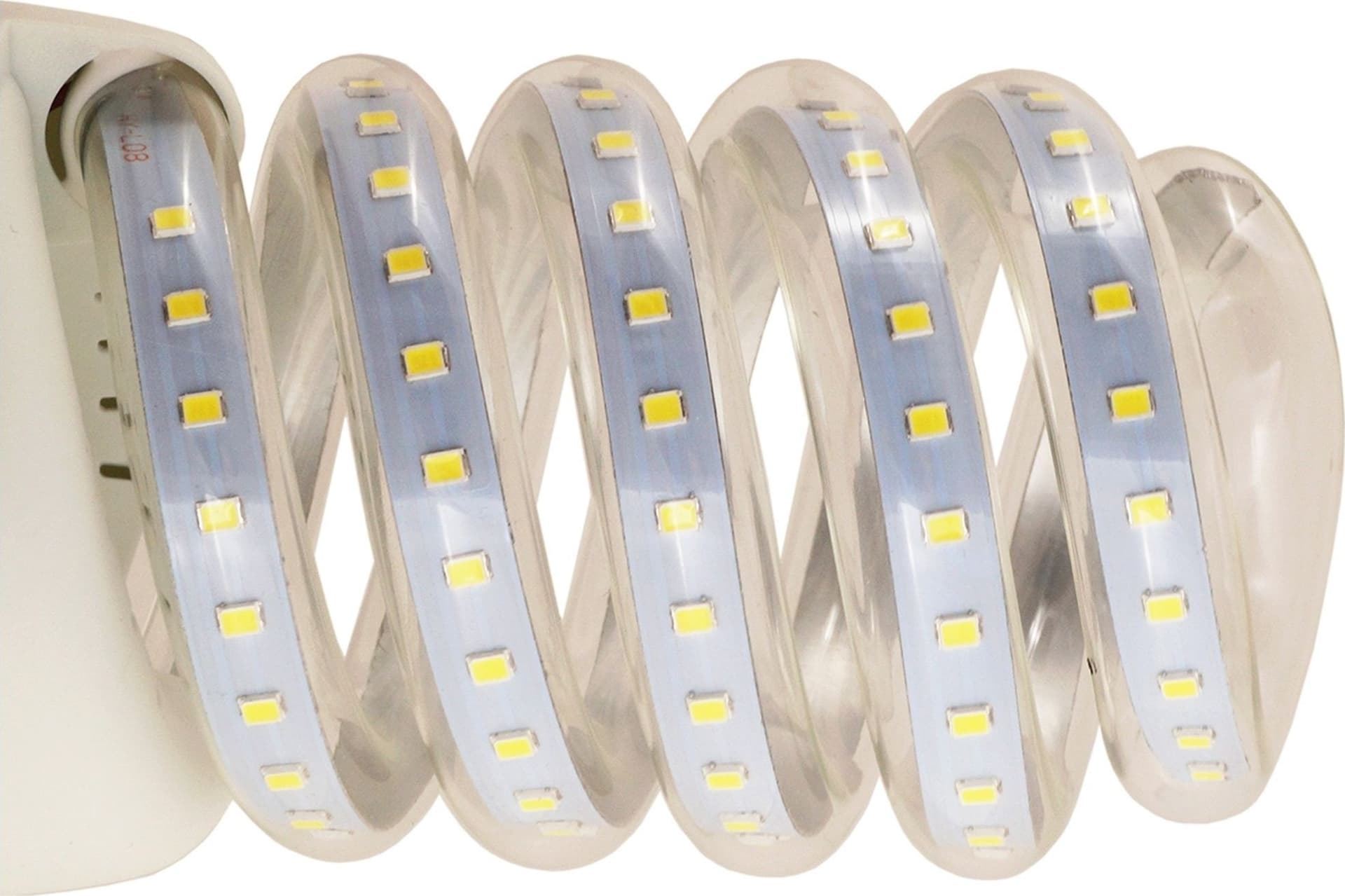 LAMPADINA LUCE LED SPIRALE E27 BASSO CONSUMO LUCE BIANCO BIANCA FREDDO 6500K W - 2