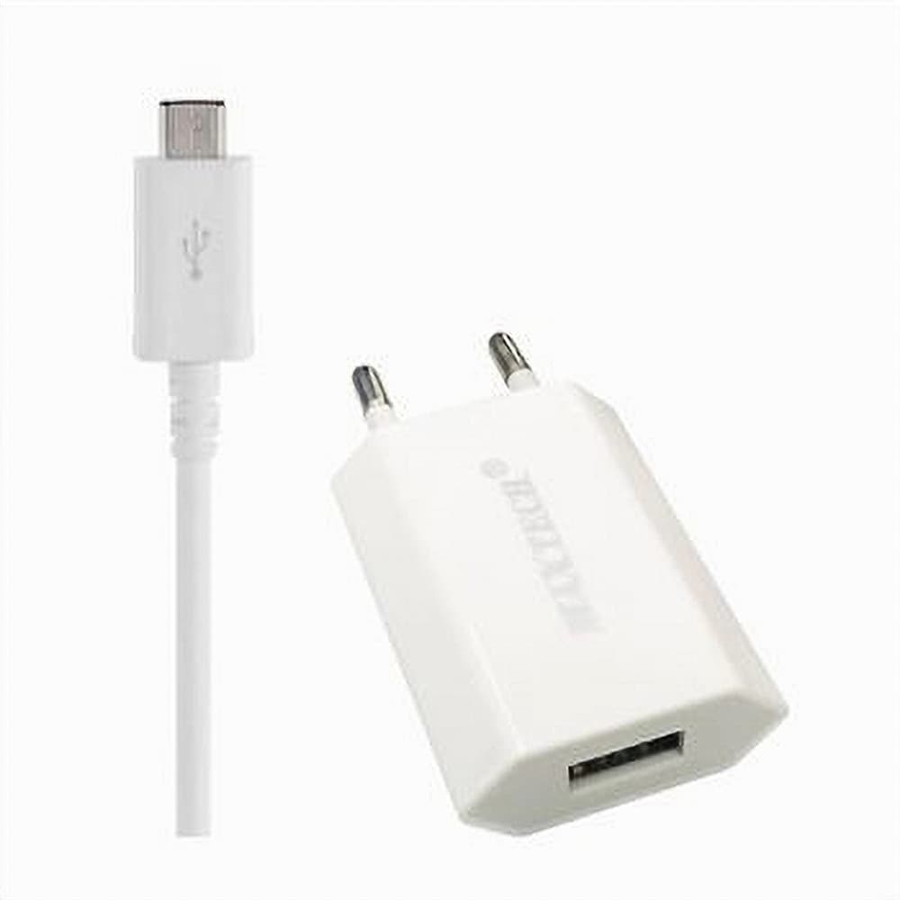 CARICABATTERIE 2X1 5PIN PER SAMSUNG GALAXY SERIES SMARTPHONE 5V/1A MAXTECH MS-T002 - 4
