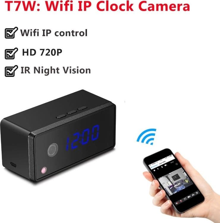 SPY CAM OROLOGIO MICROSPIA FULL HD WIFI SMARTPHONE VISONE NOTTURNA MICROCAMERA - 2