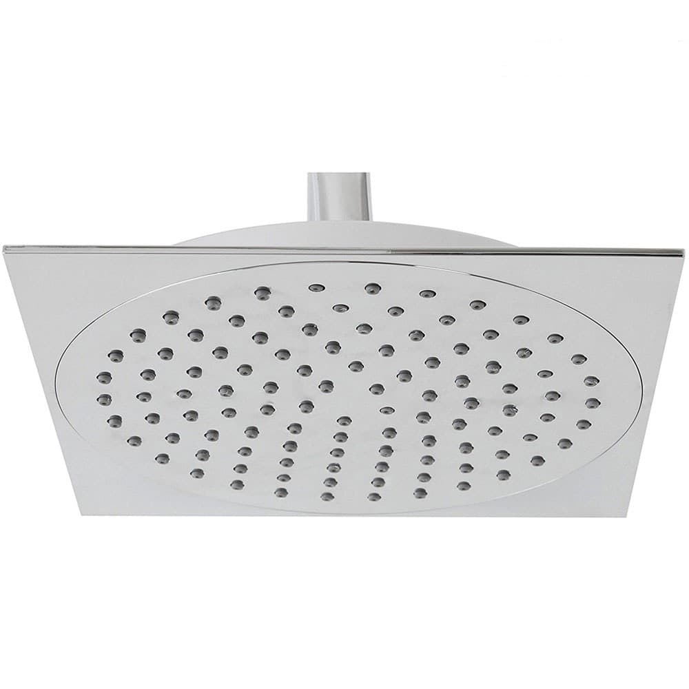 SOFFIONE DOCCIA SLIM QUADRATO 20 X 20 CM PLUS IN ABS CROMATO MISCELATORE - 3