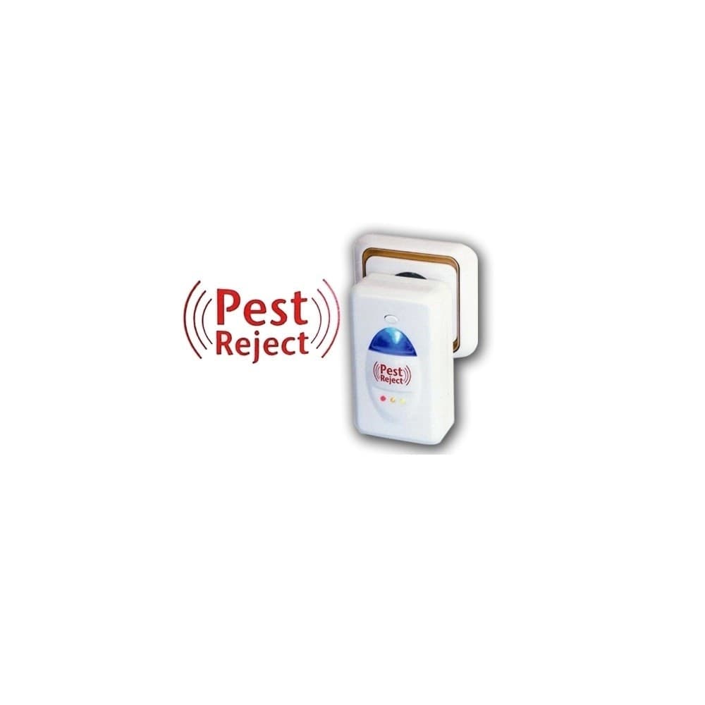 PEST REJECT SCACCIA INSETTI RODITORI MOSCHE ZANZARE RAGNI TOPI AD ULTRASUONI - 4