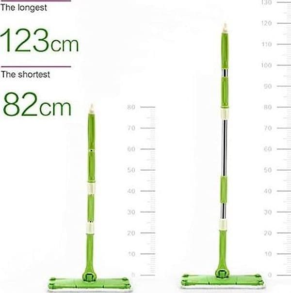 SCOPA STRIZZA MOP TWIST LAVA E ASCIUGA PAVIMENTI PARQUET MARMO PANNO MICROFIBRA - 5