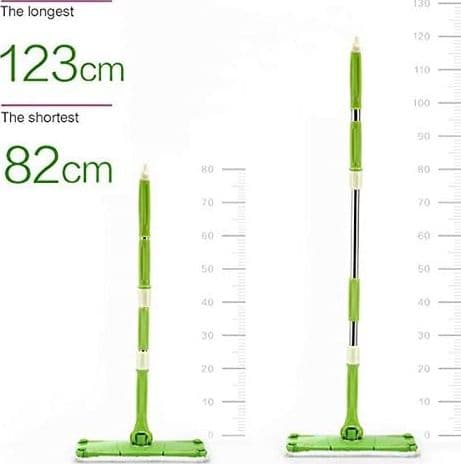 SCOPA STRIZZA MOP TWIST LAVA E ASCIUGA PAVIMENTI PARQUET MARMO PANNO MICROFIBRA - 5