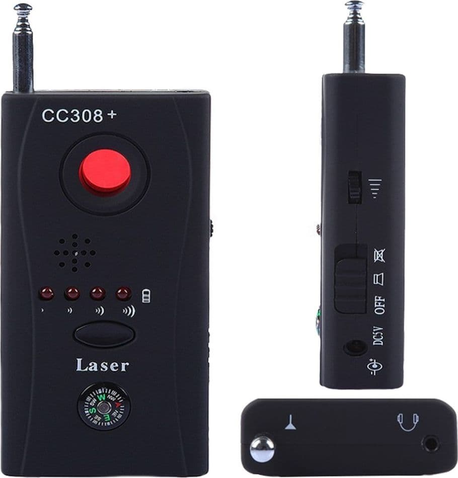 RILEVATORE MICROSPIE SEGNALI WIRELESS 1.2 G 2.4 G RILEVATORE INFRAROSSI CC308+ - 3