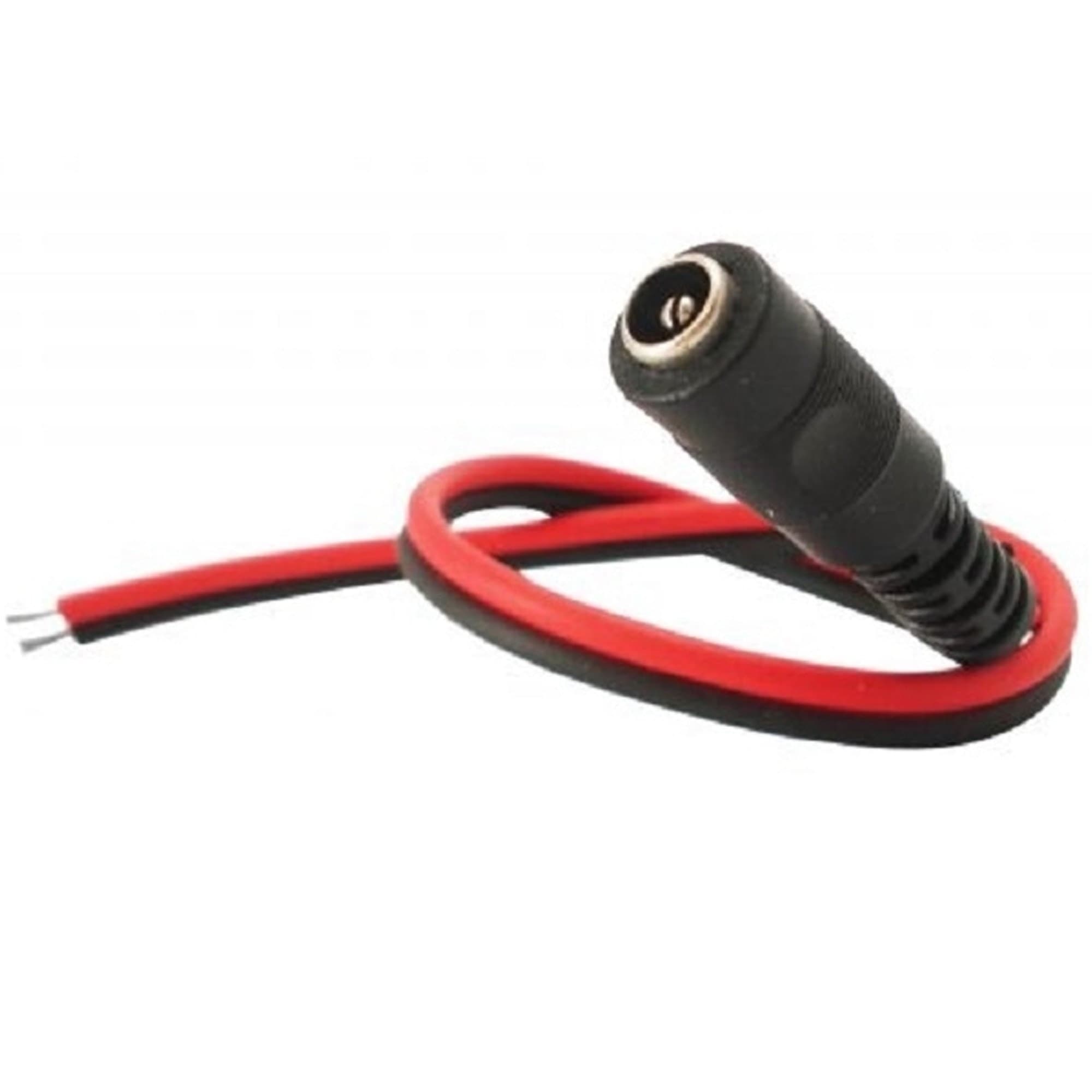 CAVO CONNETTORE DC FEMMINA 23 CM 2.1x5.5MM ALIMENTAZIONE TELECAMERE CCTV