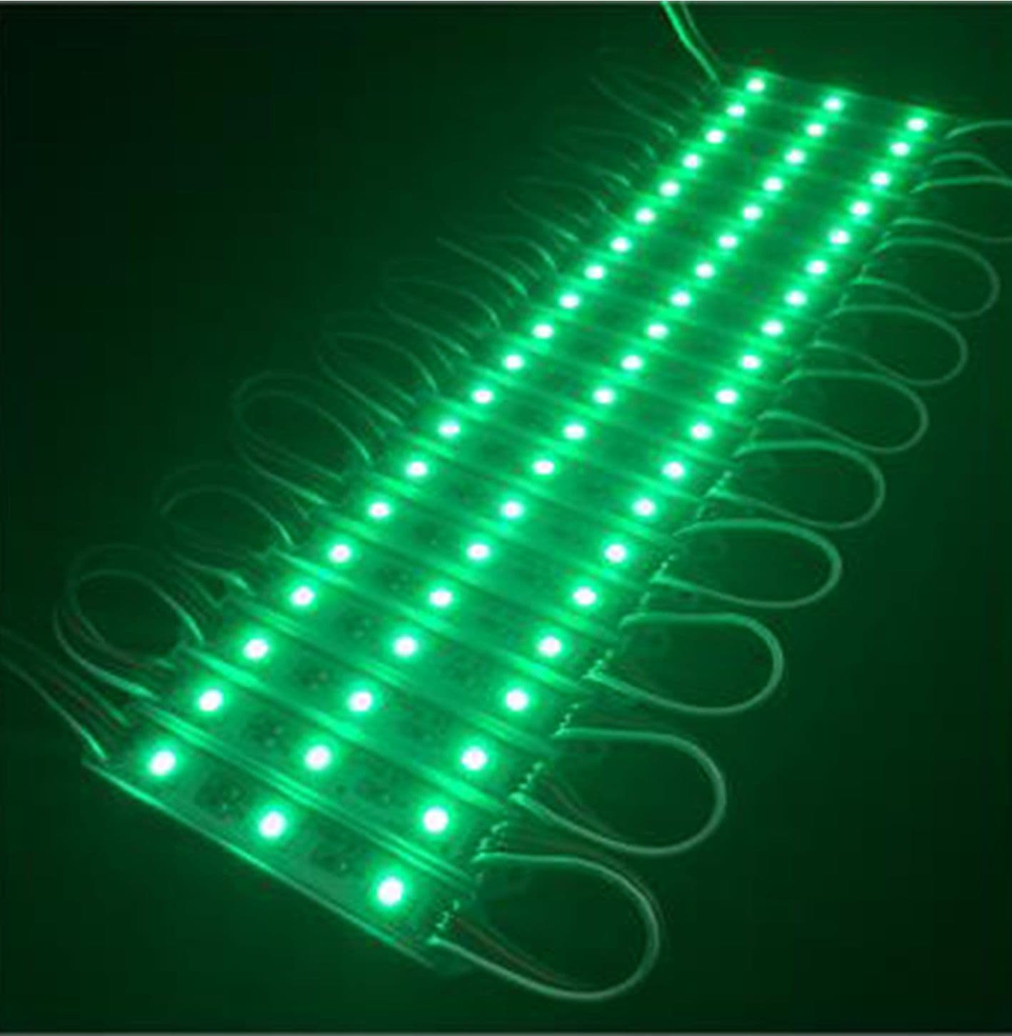 Modulo da 20 pezzi a 3 led SMD 5050 5630 FREDDO CALDO BLU ROSSO VERDE RGB IP65 – TrAdE Shop Traesio – lampada