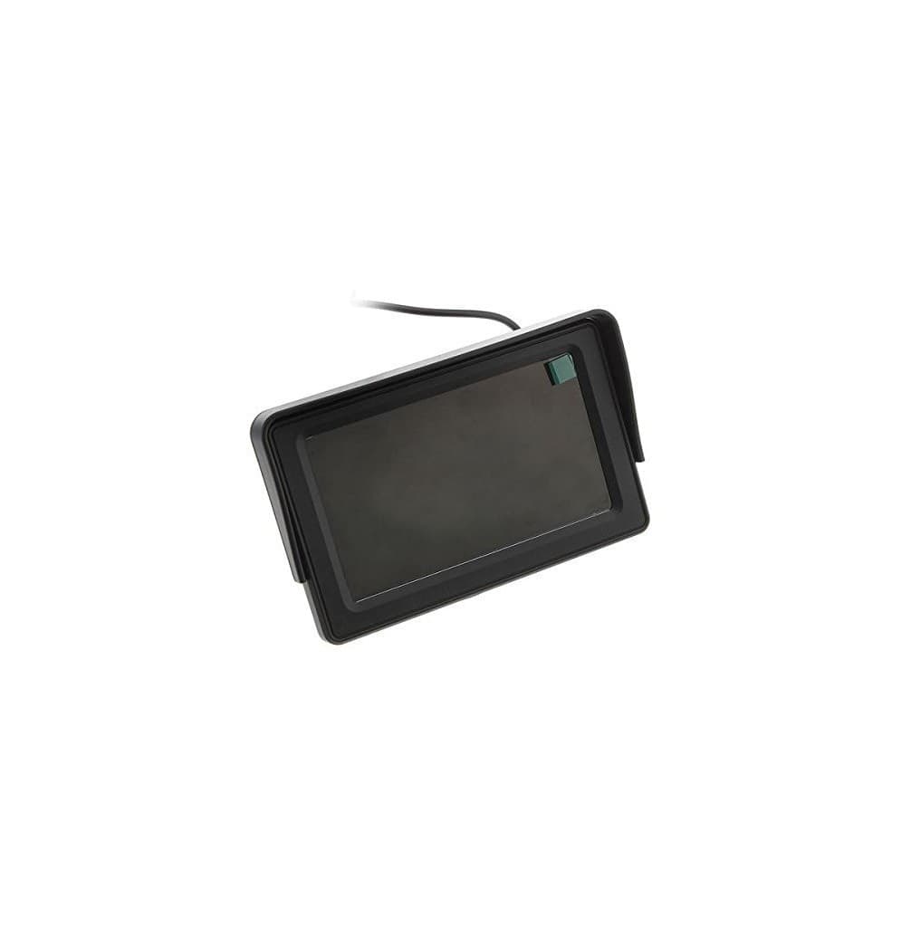 Monitor Schermo A Colori 4,3" TFT LCD  PER Auto Retrovisore KIT RETROMARCIA VCR - 2