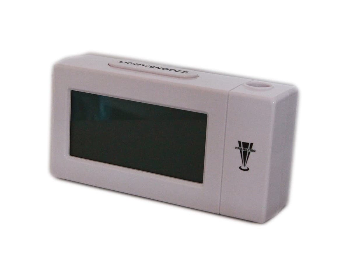 SVEGLIA OROLOGIO TEMPERATURA CON PROIEZIONE SCHERMO LCD PROIETTORE ORA AT-618 - 5