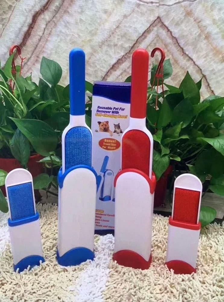 SPAZZOLA RIMUOVI PELI CAPELLI LEVAPELUCCHI ANIMALI PER TUTTI I TIPI DI TESSUTO - 3