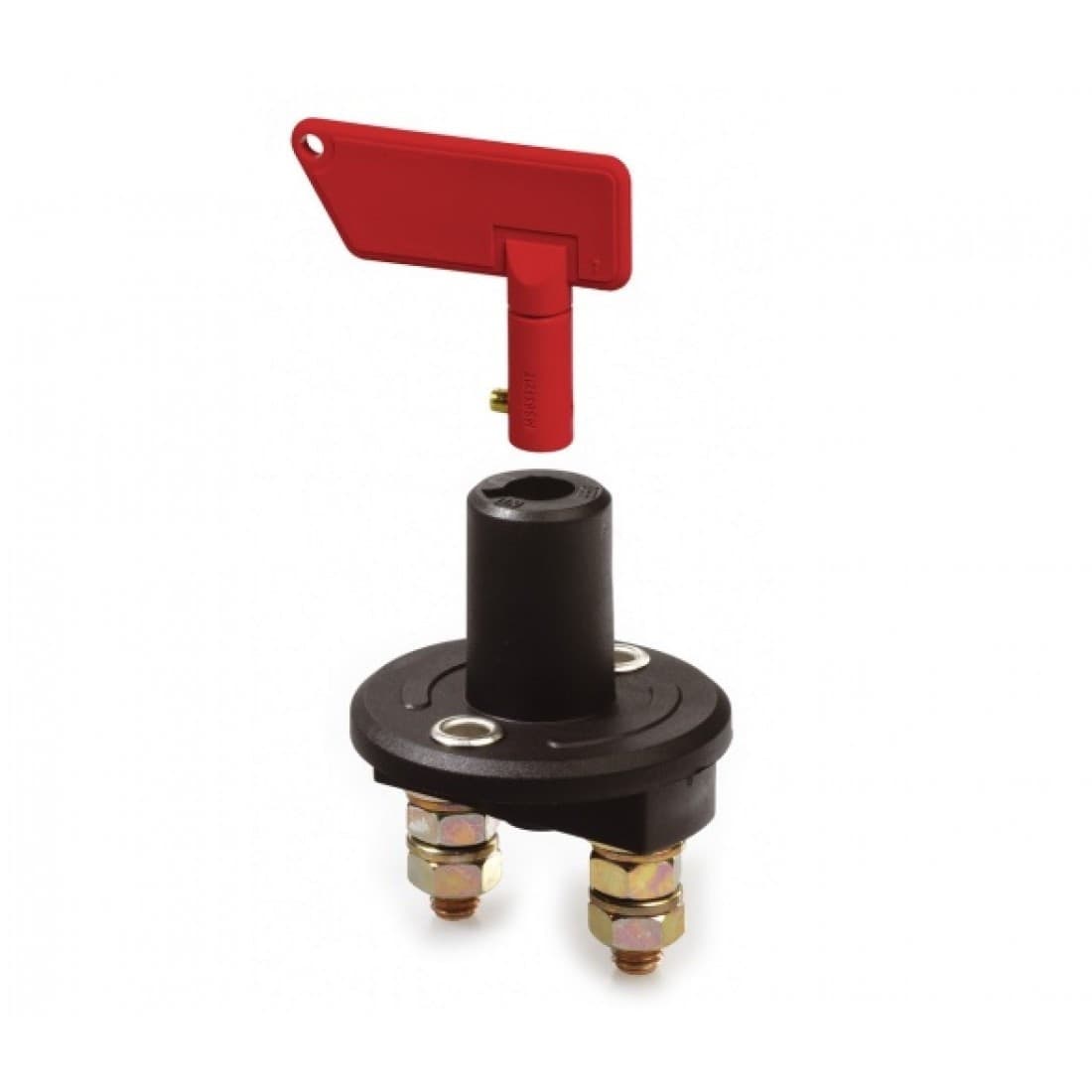 STACCABATTERIA CON CHIAVE 12 VOLT NAUTICA CAMPER AUTO INTERRUTTORE SWITCH - 2