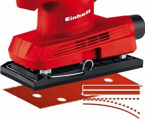 LEVIGATRICE ORBITALE ELETTRICA 2MM EINHELL TH-OS1520 150W PALMARE PROFESSIONALE - 6