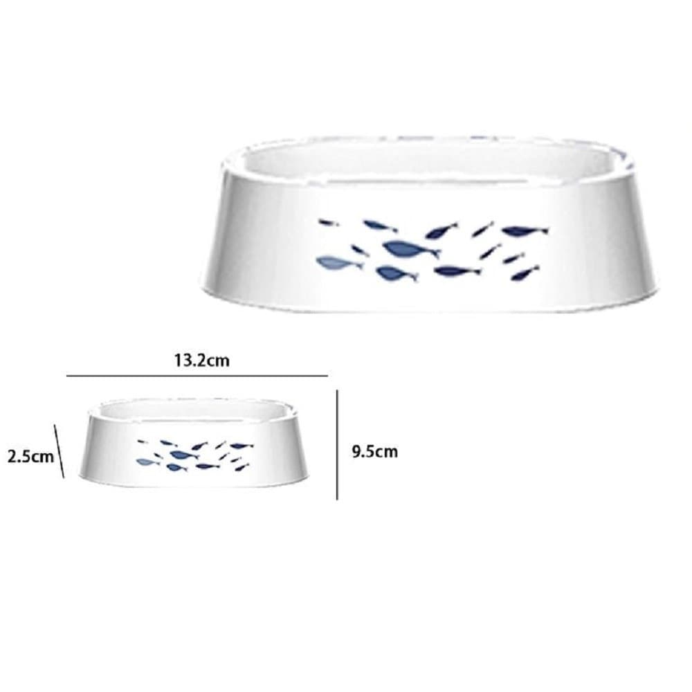 PORTASAPONE SAPONETTA PESCIOLINI ACCESSORIO PER BAGNO IN PLASTICA 13.2 CM 69883 - 2
