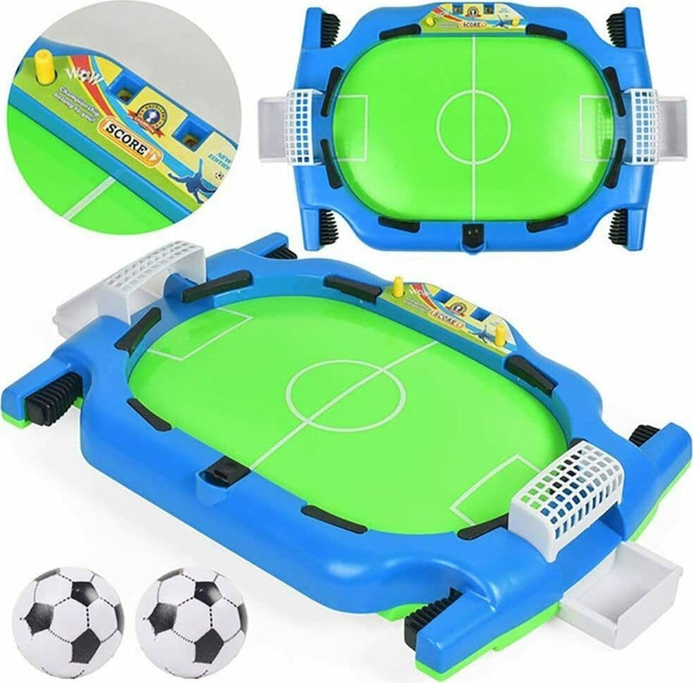 CALCETTO DA TAVOLO GIOCATTOLO PER BAMBINI MINI CALCIO FLIPPER CON CONTA PUNTI - 4