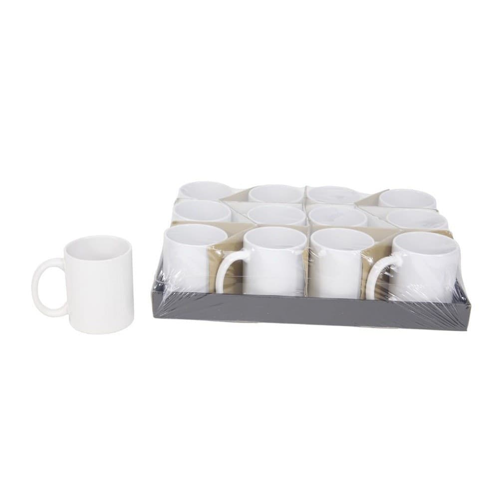 TAZZA TAZZONE BIANCA IN CERAMICA CON MANICO PER LATTE COLAZIONE BICCHIERE 191835