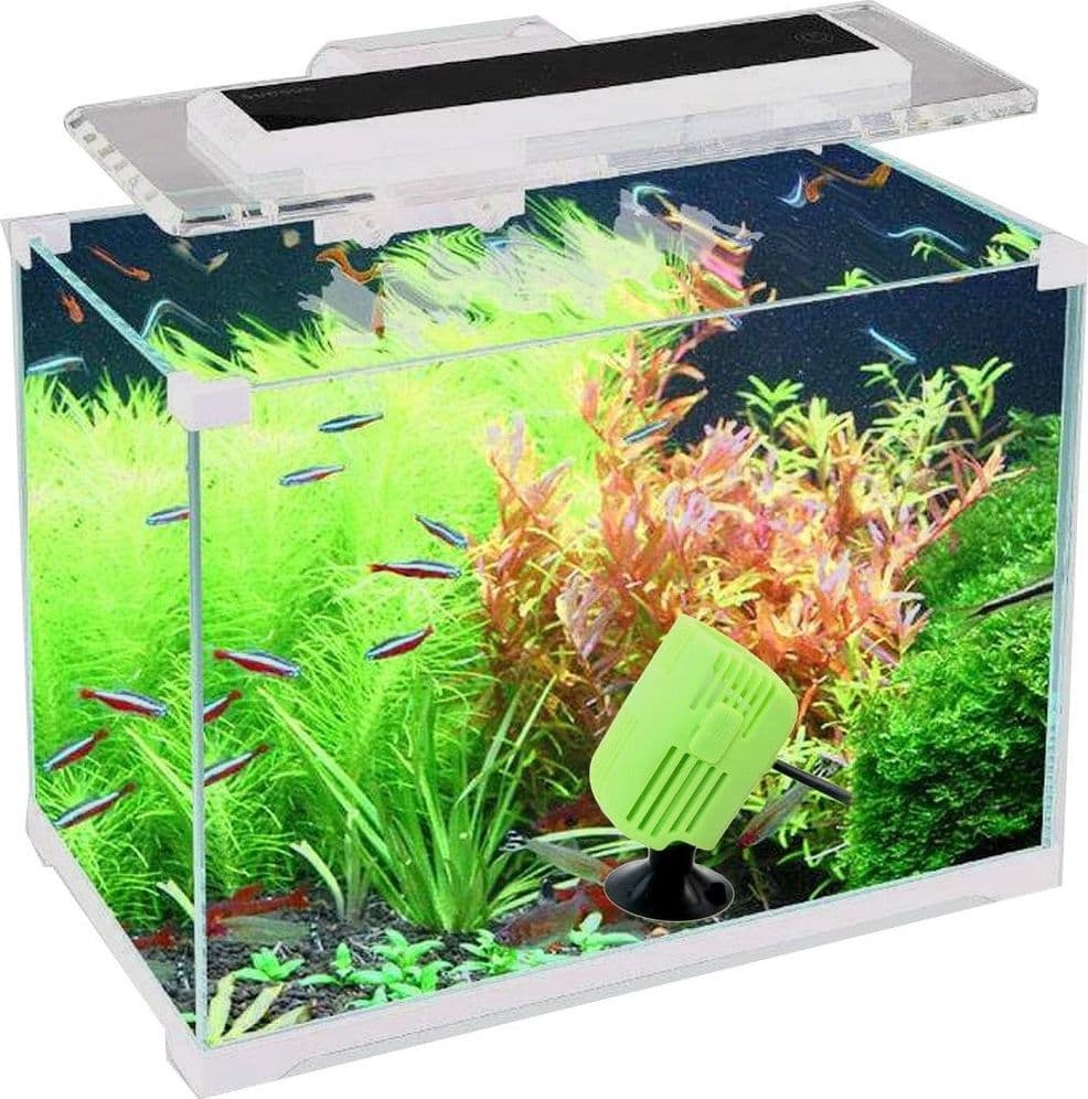 CREA ONDE POMPE CIRCOLAZIONE PER MINI ACQUARIO TARTARUGA WAVE MAKER ACCESSORI 6W - 5