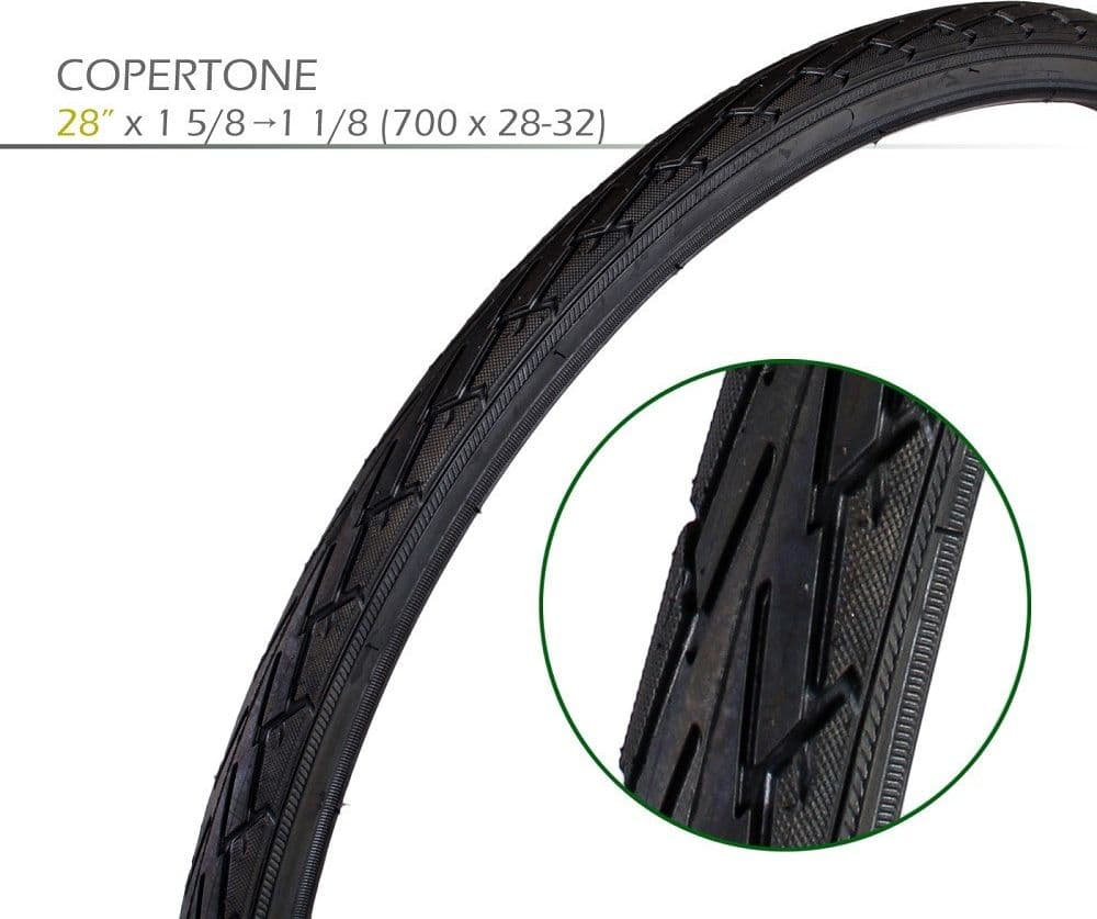 COPERTONE COPERTURA RUOTA PNEUMATICO BICI 28" X 1 5/8 - 1 1/8 700 X 28-32 2203 - 3