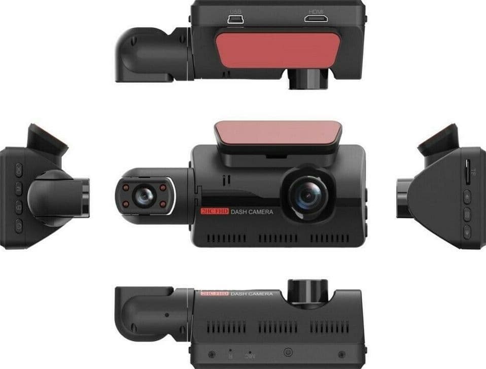 TELECAMERA VIDEOREGISTRATORE DVR AUTO FULL HD 1080P DISPLAY 3" 170° G-SENSOR Q-CA68 - 3