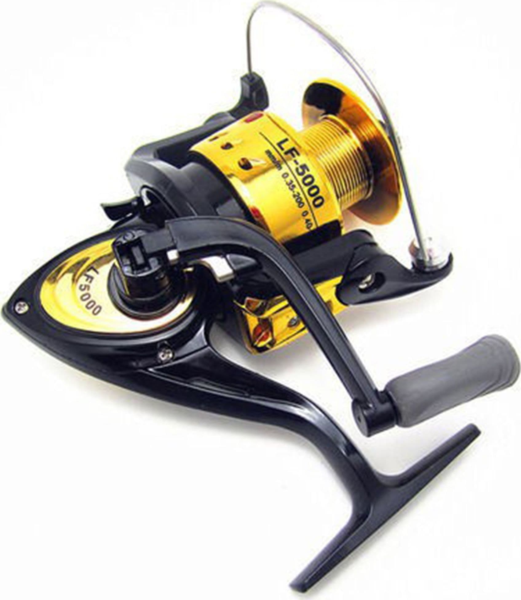 MULINELLO PER CANNA DA PESCA LF-5000 RECUPERO 4.7:1 CON FRIZIONE A 3 CUSCINETTI