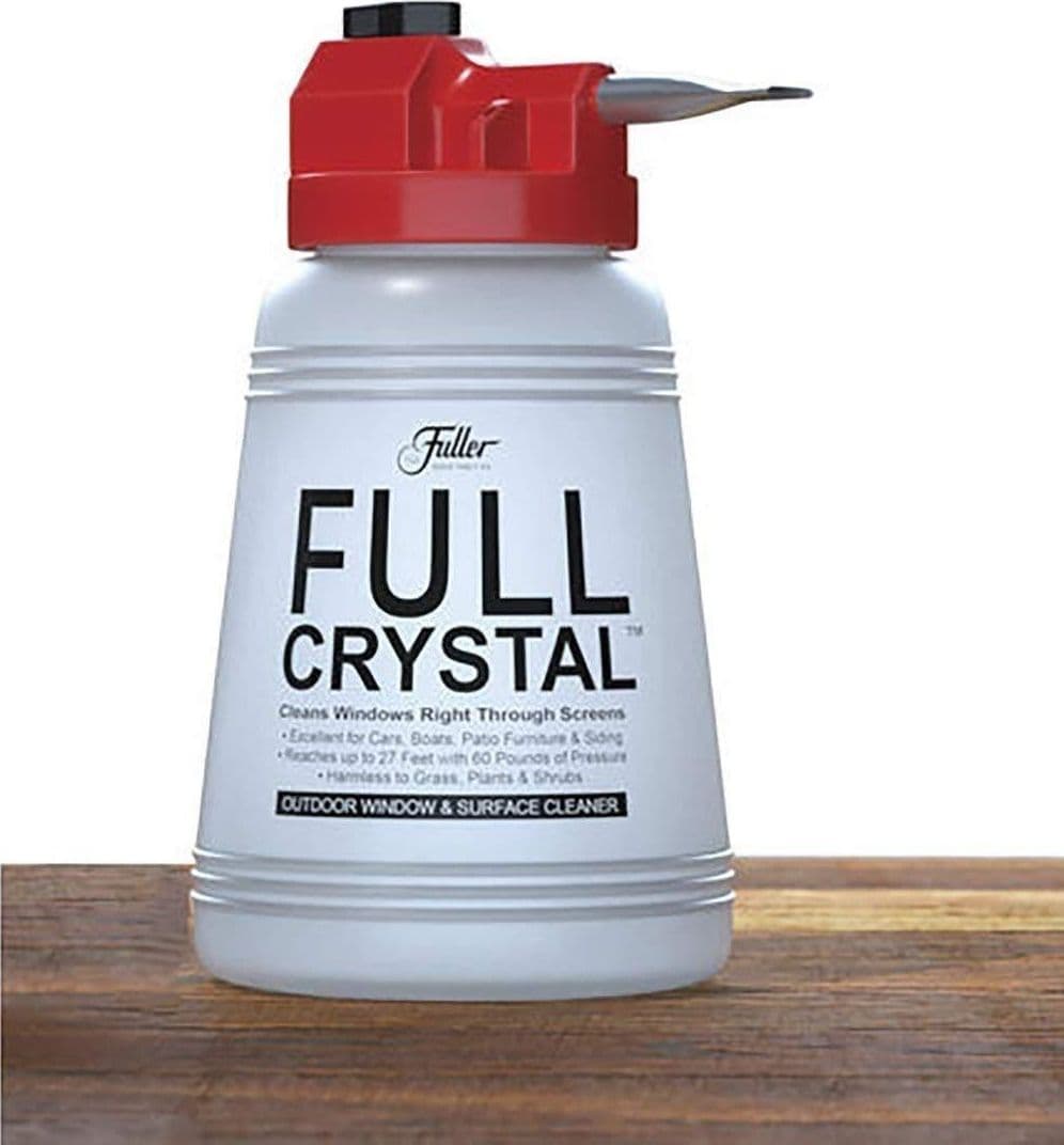 CONTENITORE DETERGENTE PULIZIA VETRI AUTO POMPA PULISCI FINESTRE FULLER CRYSTAL - 5